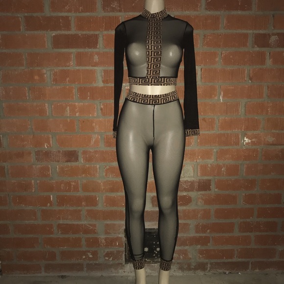 Mesh Skinny Leg Set🌈 - Picture 3 of 7